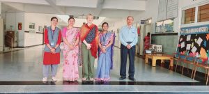 The Director of Nursing College, Switzerland visited our school (23.01.2024).